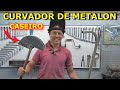 CURVADOR DE METALON SUPER PODEROSO CASEIRO