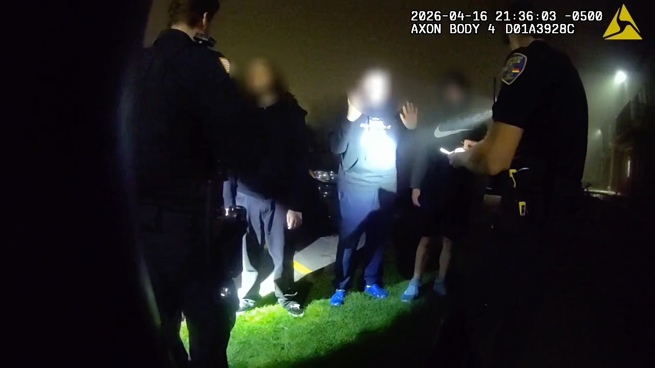 Entire Police Department Responds to Report of Masked Gunmen
