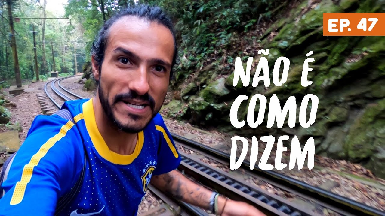 TRILHA PARA CHEGAR NO CRISTO REDENTOR DE GRAÇA (RJ) | T1 EP 47
