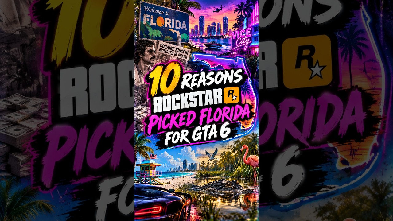 10 Reasons Rockstar Picked Florida for GTA 6 🌴👀