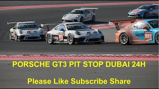 Dubai 24h Pit Stop Porsche Gt3