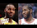 Kawhi will not be happy being LeBron's sidekick on the Lakers - Bomani Jones | First Take