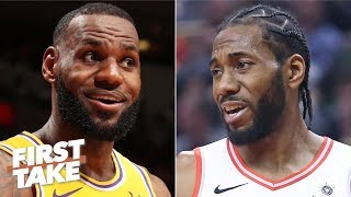 Kawhi will not be happy being LeBron's sidekick on the Lakers - Bomani Jones | First Take