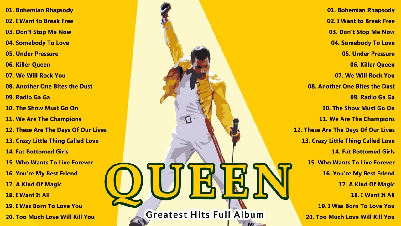 Лучшие песни королевы | Полный альбом Queen Greatest Hits - YouTube