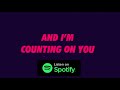 Counting on you (Listen on spotify )