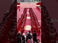 260 couples from Anhui, China, participated in a group wedding ceremony#china
