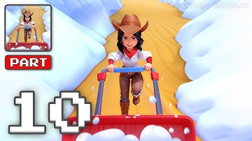 Gold Rush - Gameplay Walkthrough Part 10 - Frozen Lands Full of Golden Secrets (iOS, Android)