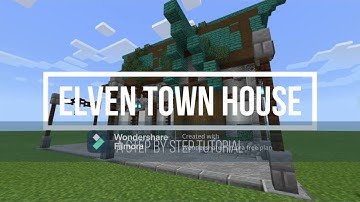 Elven House Tutorial: Minecraft