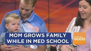 Valley mom graduates medical school while growing family