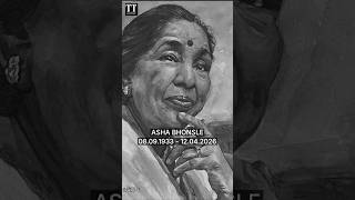 ‘Greatest Era of Music Ends Here’ — Remembering Legendary Singer Asha Bhosle #music #ashabhosle #rip