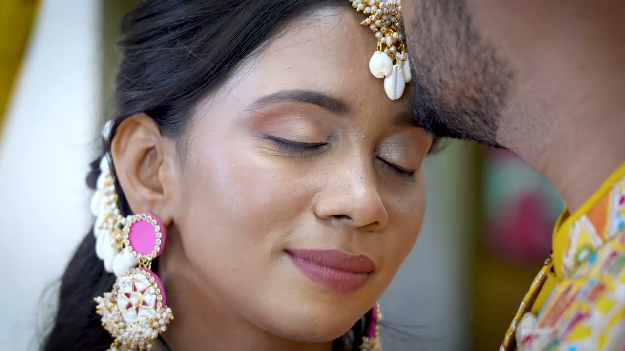 Haldi highlights ✨ Golden glow forever...#HaldiHighlight #WeddingVibes #GoldenMoments #HaldiCeremony