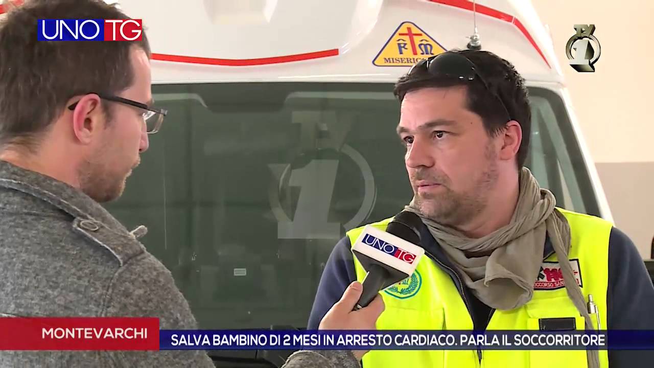 MONTEVARCHI: SALVA BAMBINO DI 2 MESI IN ARRESTO CARDIACO. PARLA IL SOCCORRITORE