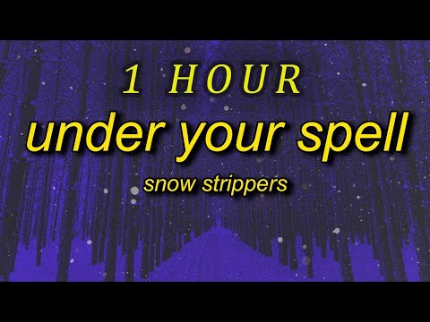 SNOW STRIPPERS UNDER YOUR SPELL Slowed Reverb Lyrics 1 Hour