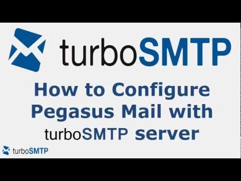 How to configure Pegasus Mail with turbo SMTP service provider