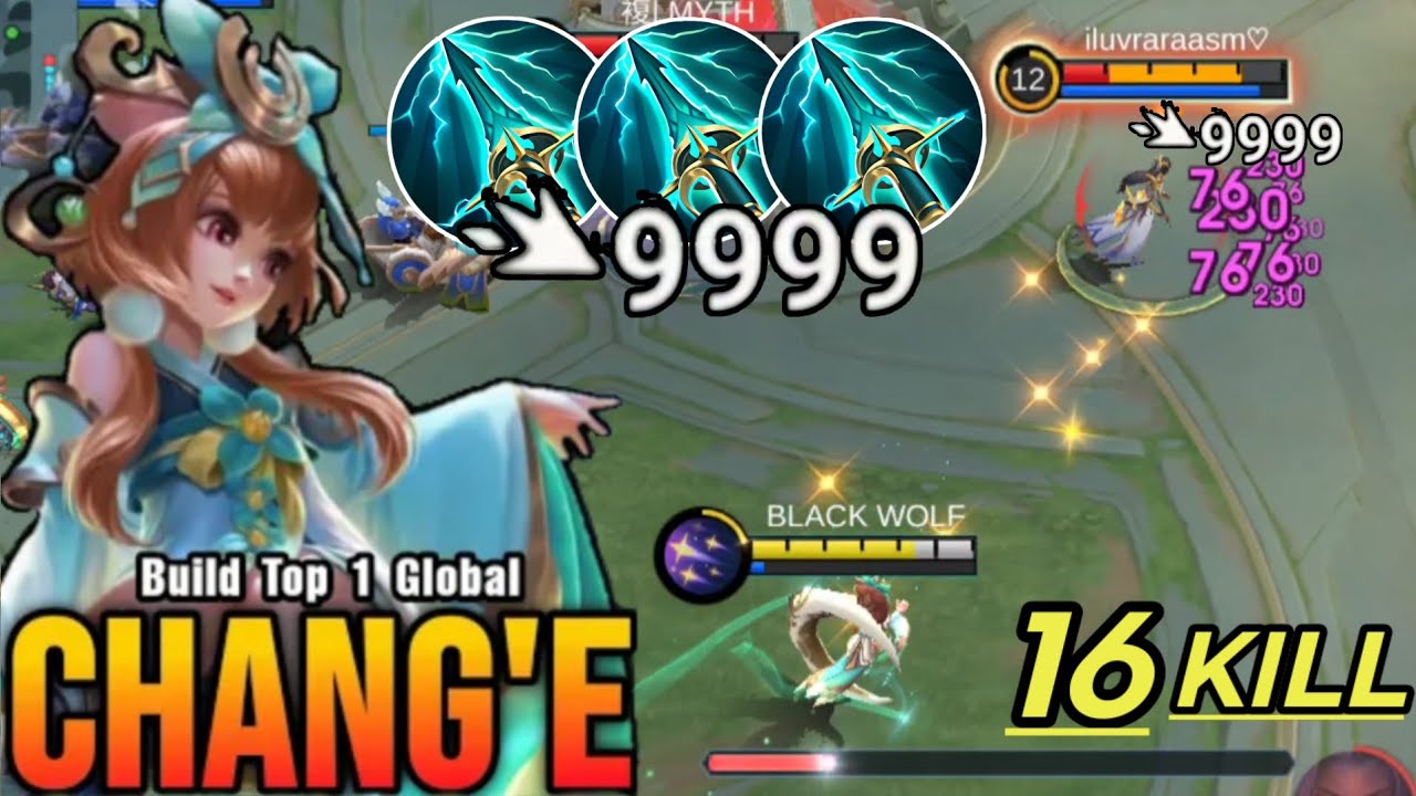 Сборка Чанъэ для мидлейна с высоким магическим уроном 2025 года! - Лучший Чанъэ в мире ~ MLBB