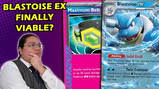 Is Blastoise ex Finally VIABLE with Maximum Belt?