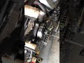 Cutting stubborn fan clutch blade of Mercedes Benz 1998 ML320