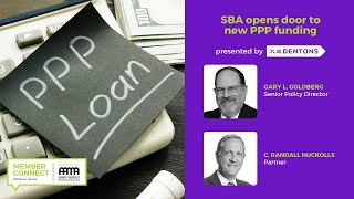 2021.01.18 AAMA Member Connect Webinar: SBA Opens Door To New PPP Funding