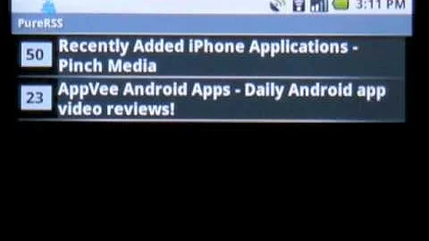 PureRSS Android App Review - AndroidApps.com