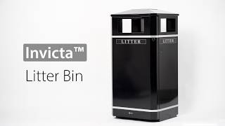 Glasdon UK | Invicta™ Litter Bin