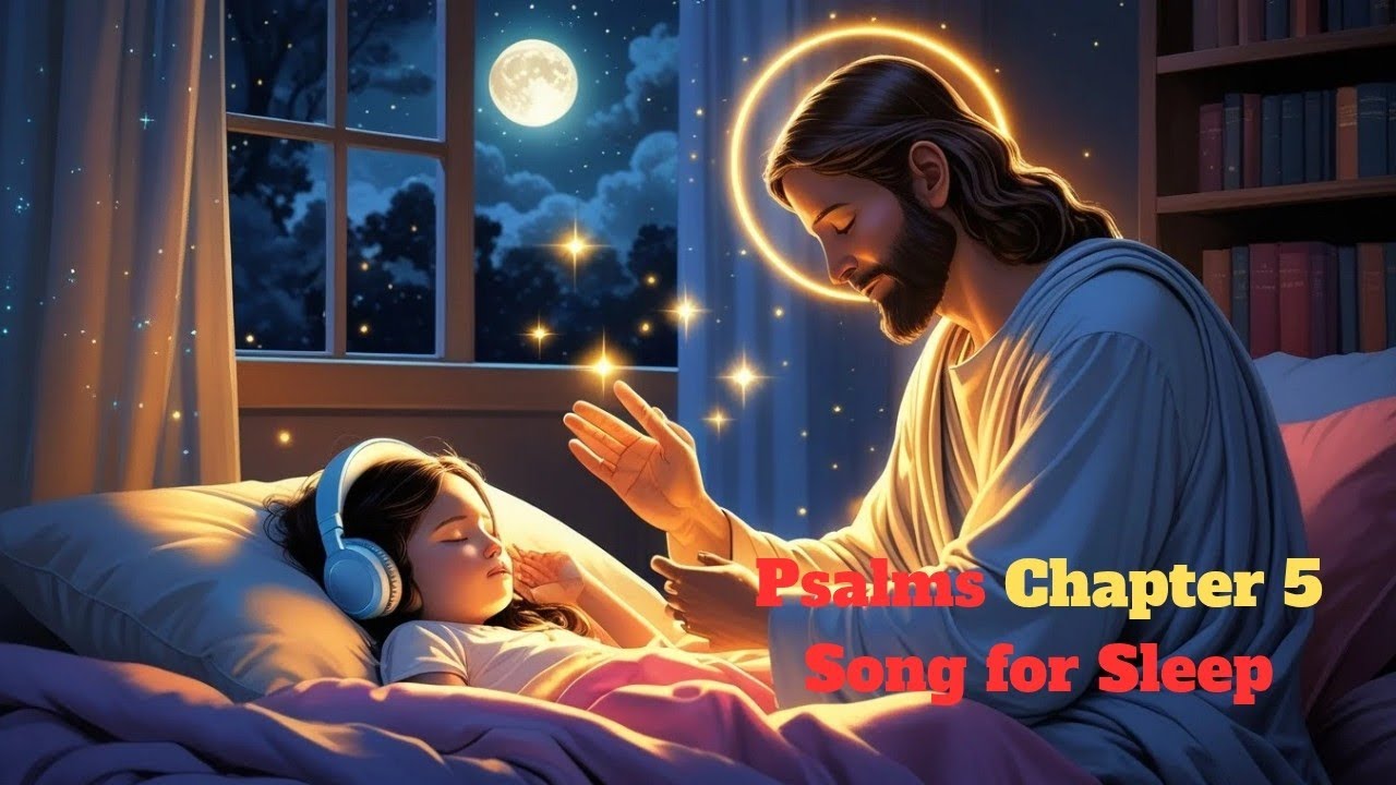 🌙 Psalms 5 Calm Sleep Music 😴🎶 | Peaceful Night Prayer & Soothing ...