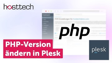 PHP-Version ändern in Plesk