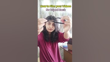How to Shoot your videos without a Tripod#hack #diy #contentcreation #youtubeshorts