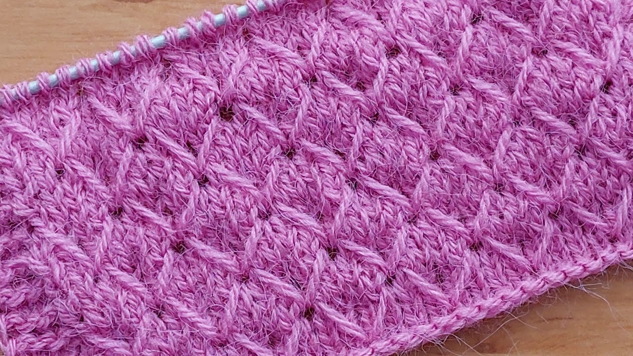 Beautiful knitting pattern ♥️ 