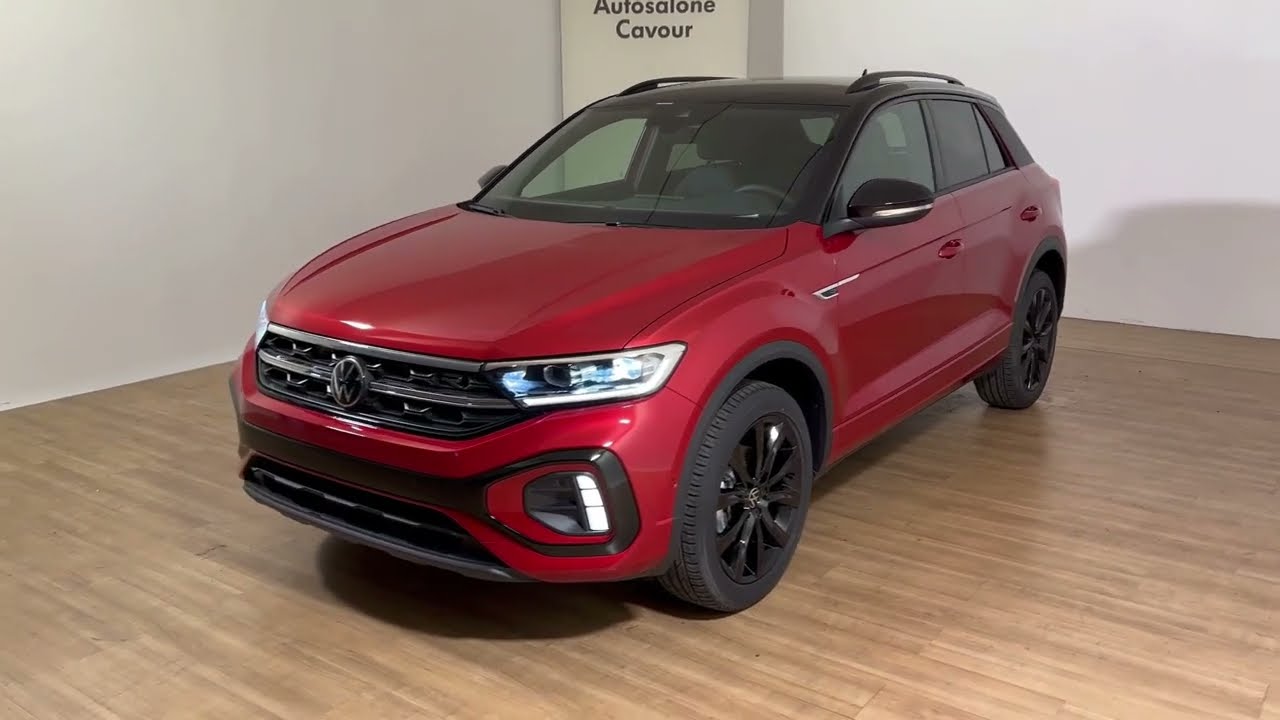 Volkswagen Nuova T Roc 1 5 TSI DSG R Line Kings Red Deep Black 148213 ...