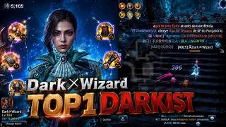 Top1 Darkisst DarkメWizard POV Against  QQⓆQQ "OLD TED" | A14 Expediton War | Mir4