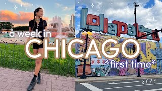A WEEK IN CHICAGO | Lollapalooza 2022 + Exploring The City *my first time*