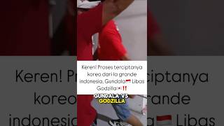 Proses Terciptanya Koreo Gundala Vs Godzilla Timnas Indonesia Vs Jepang shorts koreo indonesia