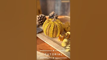 Tutorial Makramee Herbst Kürbis #macrame #tutorial #diy #autumn