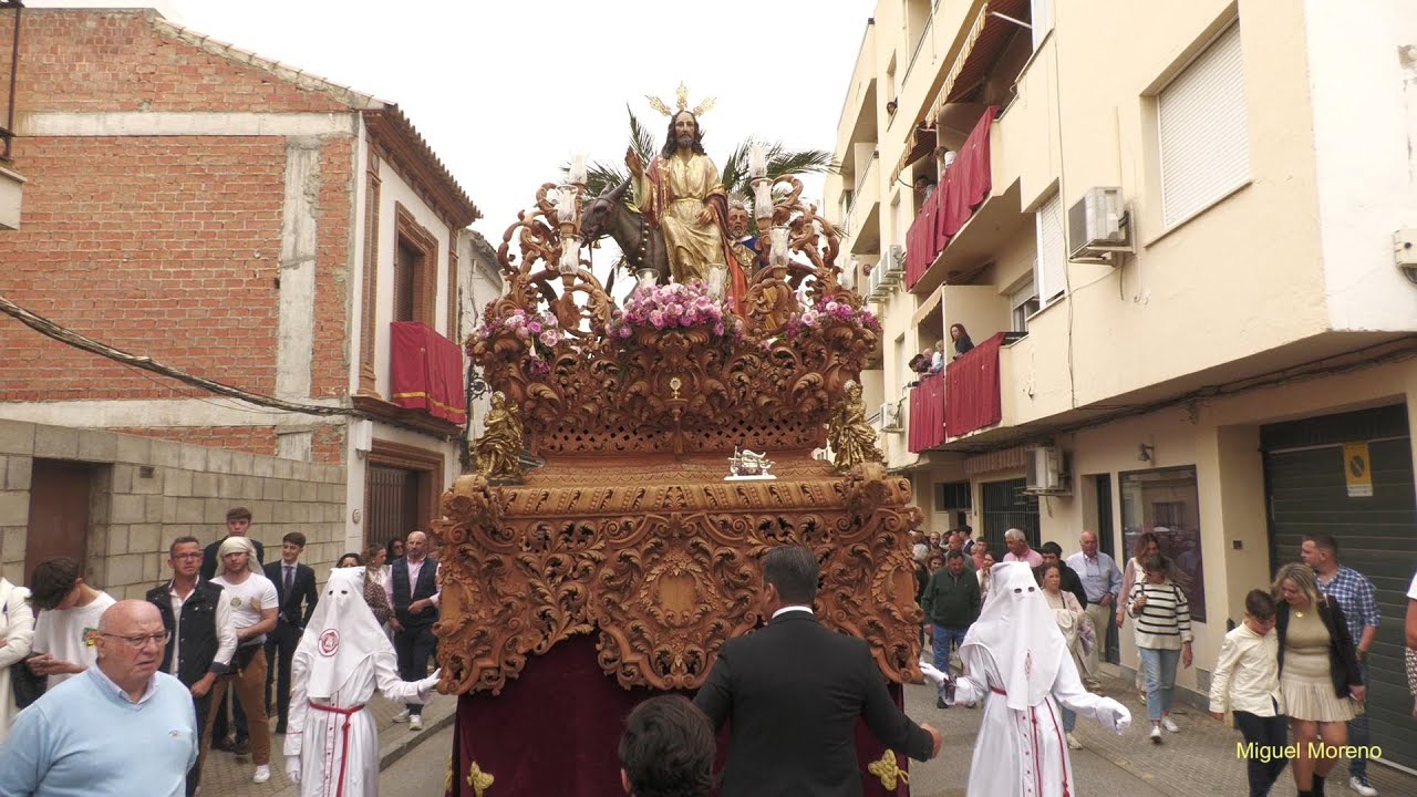 Semana Santa de Morón 2024. Stmo. Cristo de la Bondad. La Borriquita