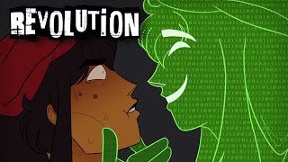 revolution - oc animation (flash warning)