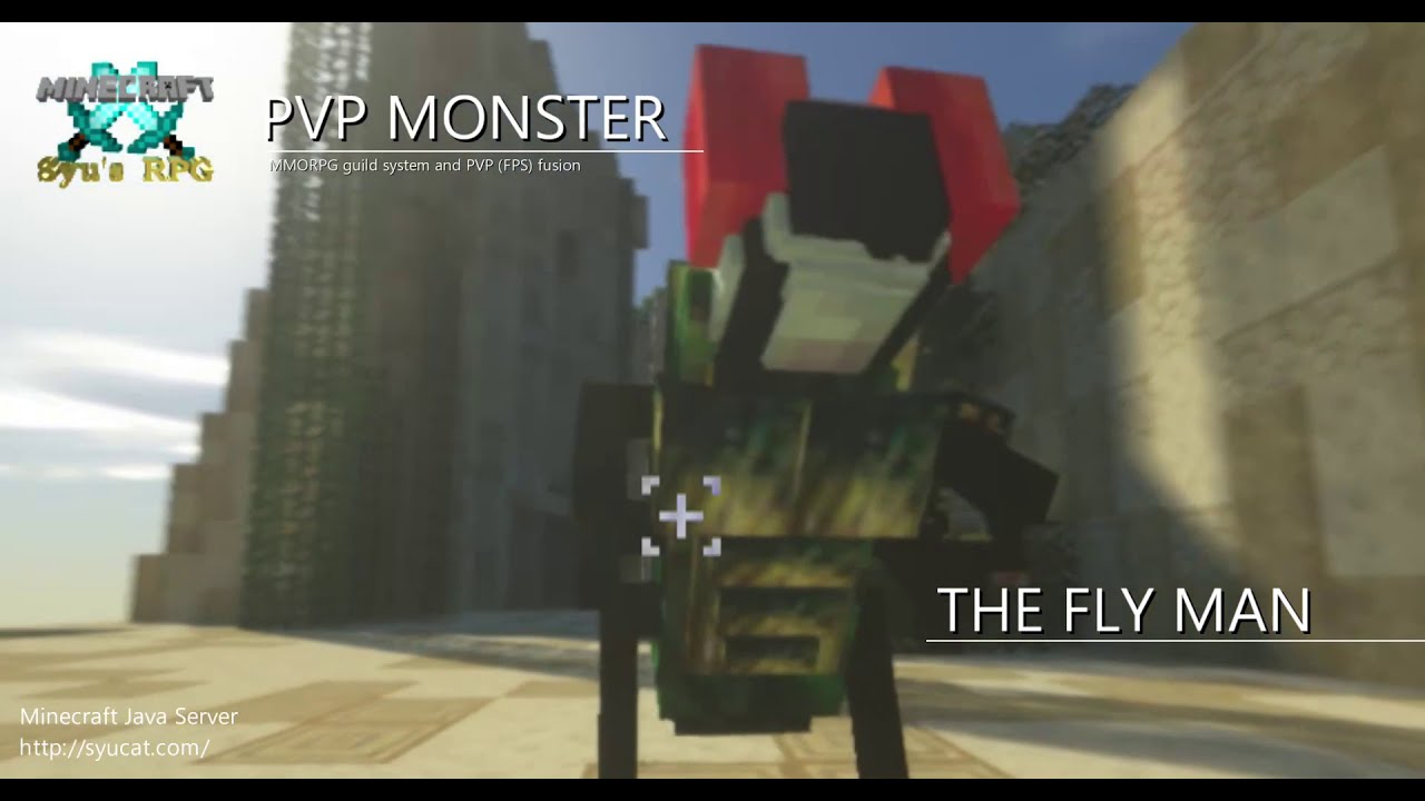 Minecraft Battle Royale and MMORPG fusion server - YouTube