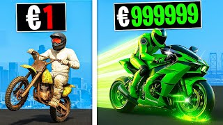 1 Euro Naar 1,000,000 Euro Racemotor In Gta 5