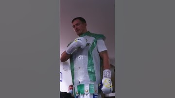 Moments Before Battle 🙏➡️😤 Oleksandr Usyk