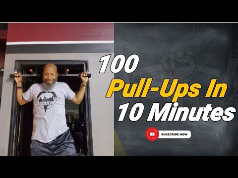 100 pull ups in 10 minutes challenge - YouTube
