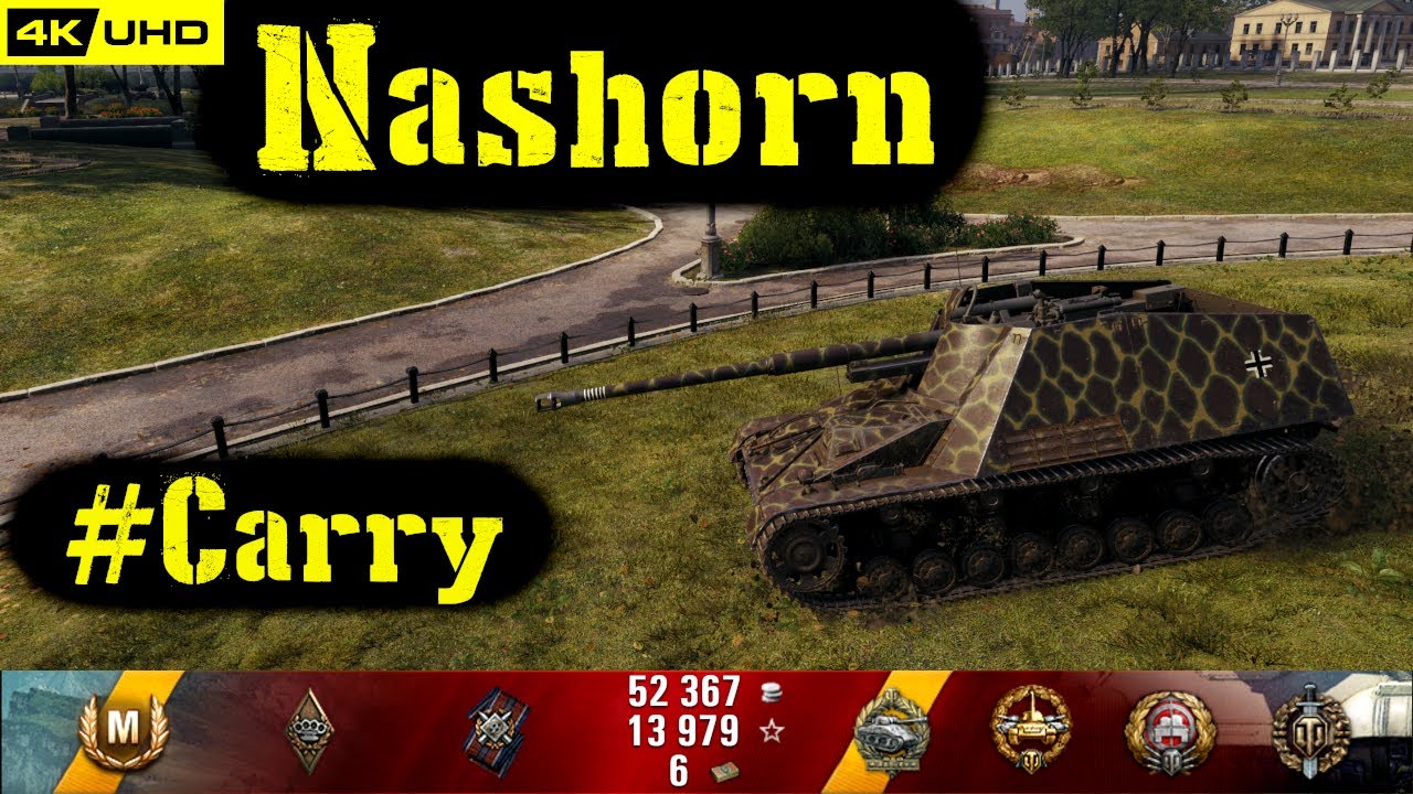 World of Tanks Nashorn Replay - 8 Kills 3.2K DMG(Patch 1.6.1) - YouTube