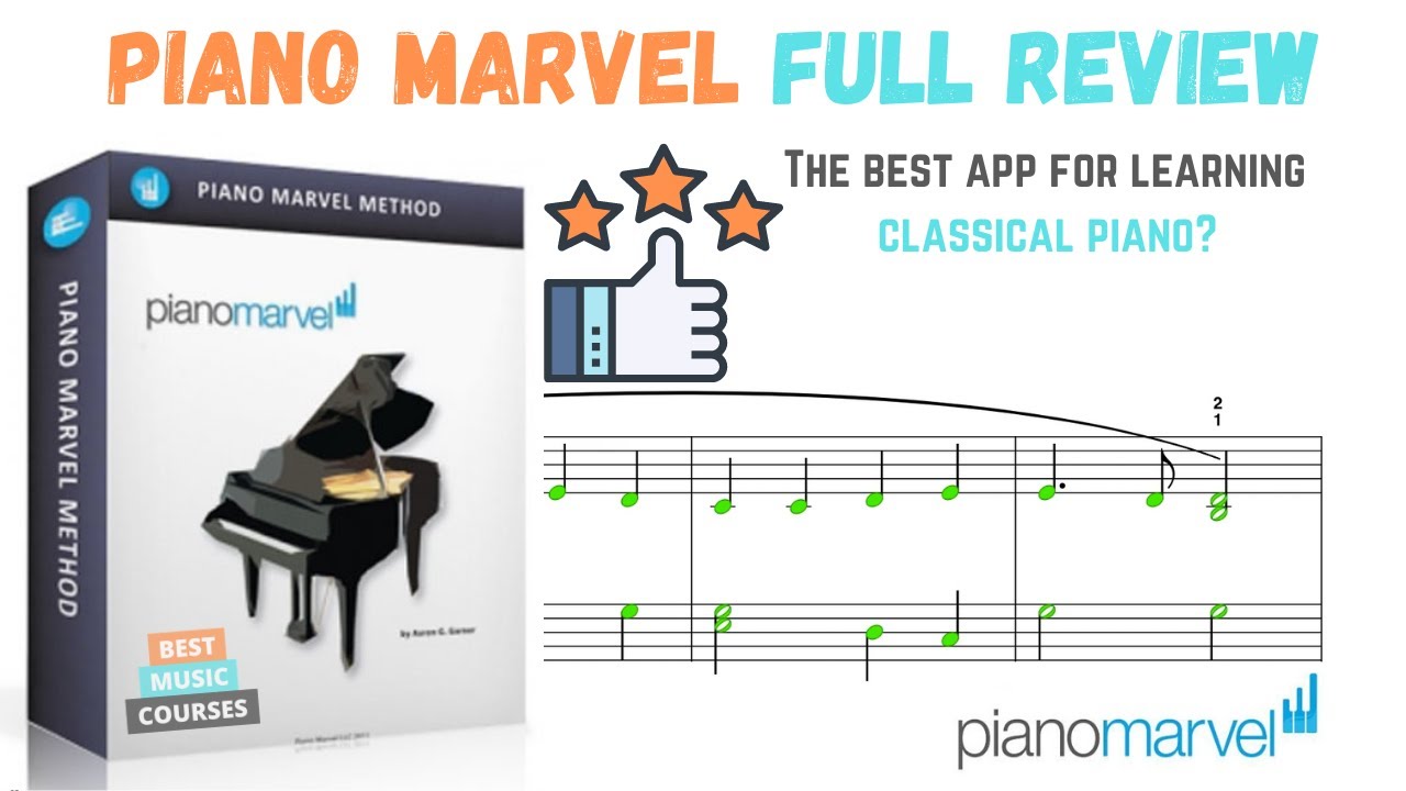 Piano Marvel Review - Is It The Best Piano Learning Software? - YouTube