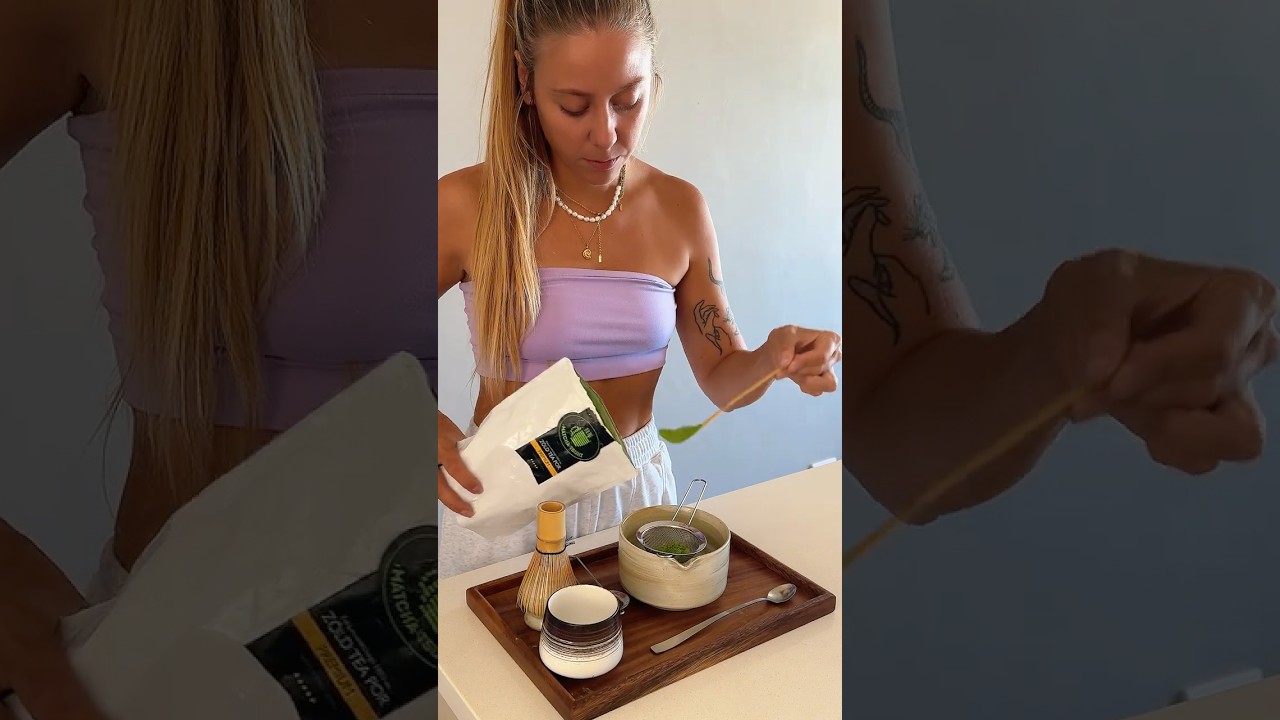A tökéletes matcha receptje 🍵🍃🫧