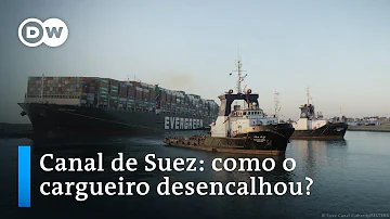 Como foi desencalhado navio?