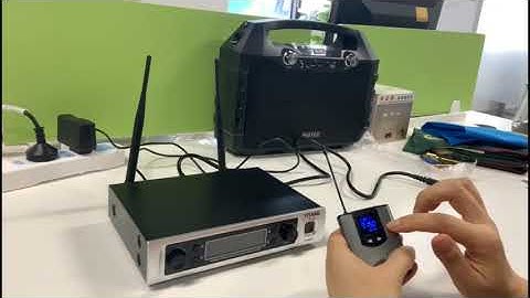 Hotec Wireless Microphone Trouble Shooting - H-K25