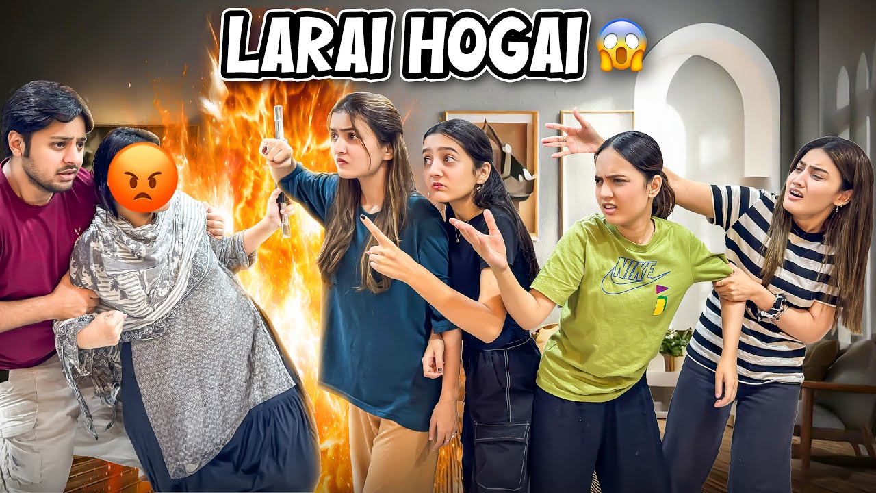 NAND AUR MERI BEHNO KI LARAI HOGAI 😡 | Table Ka Sheesha Tor Diya 🤯