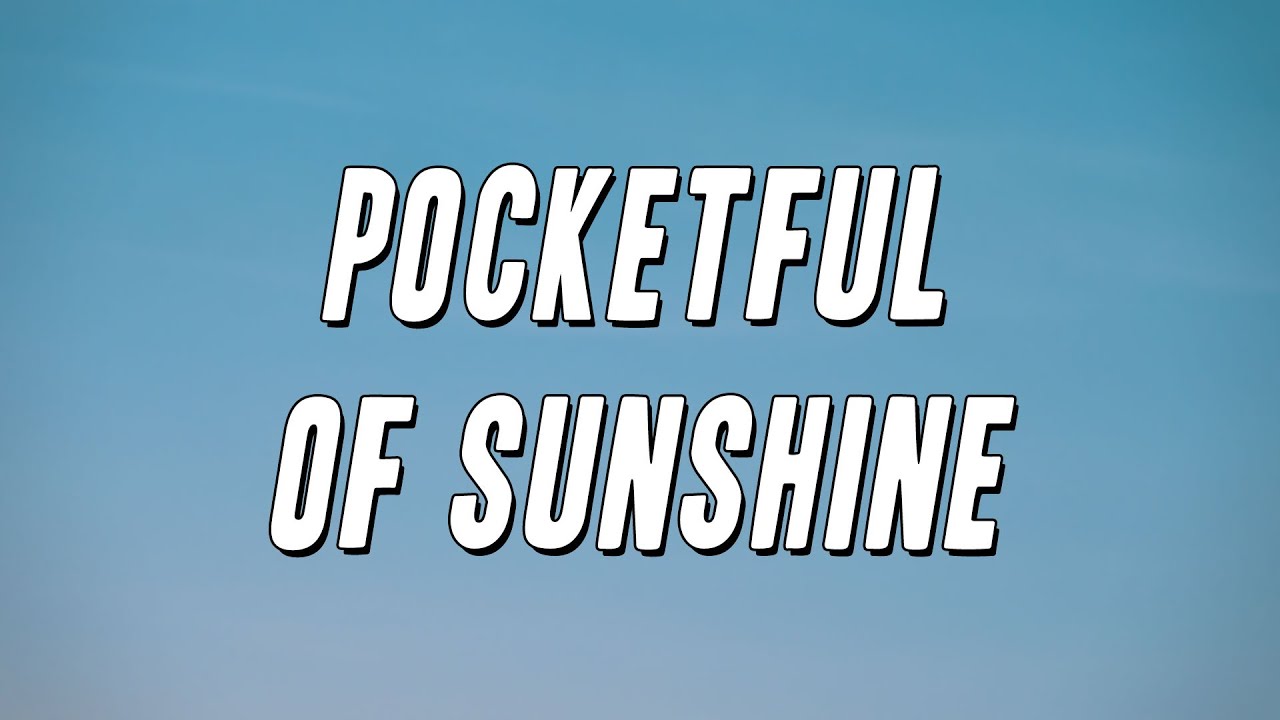 Natasha Bedingfield Pocketful of Sunshine (Lyrics) YouTube