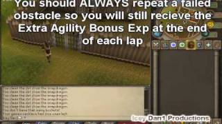RuneScape - Agility Guide (In-depth) With Extended Barbarian Course & Extended Gnome Stronghold