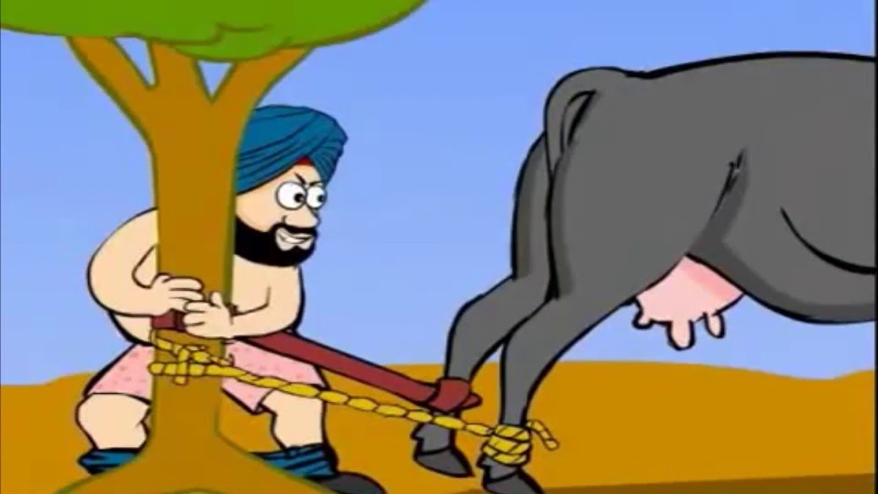 Image result for milking farmer funny animated