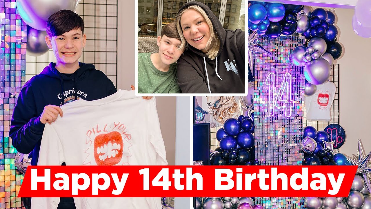 Teen Mom's Kailyn Lowry Celebrating Her Son Isaac's 14th Birthday With