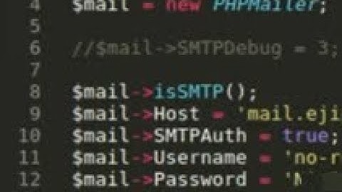 Sending mail from own domain with PHPMailer 5.2
